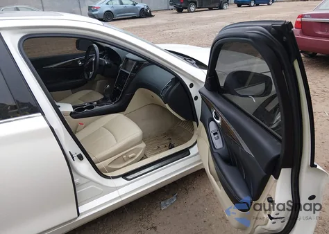 2019 Infiniti Q50 3.0T Luxe from USA, damaged, VIN JN1EV7AR2KM559089